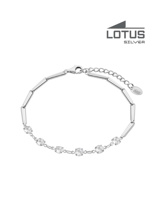 LOTUS SILVER BRACELET